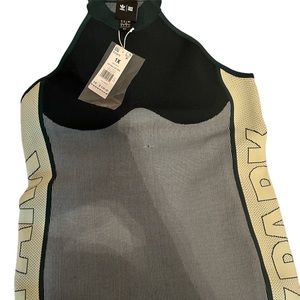 Ivy Park x Adidas dress green and yellow size 1x NWT